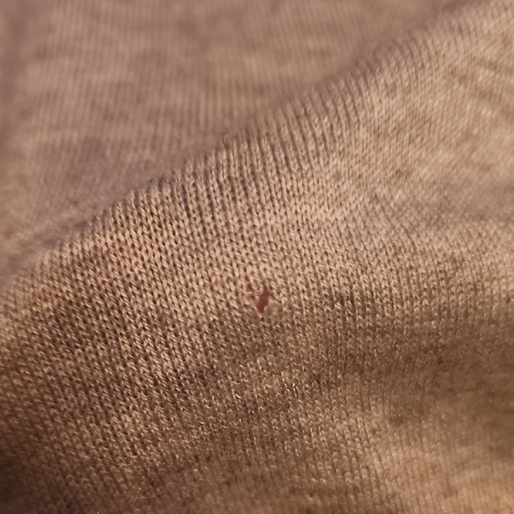 Vince Silk & Cashmere  Grey Weekend V-Neck Sweater - Picture 5 of 5